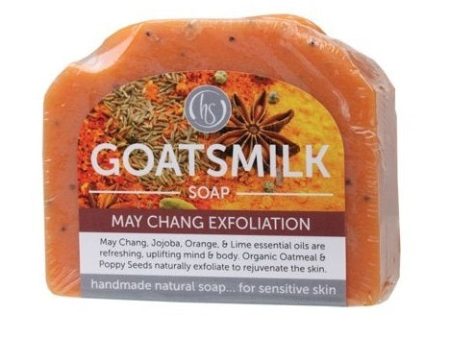 Harmony Soapworks May Chang Exfoliation Goat s Milk Soap 140g x 5 packs Online