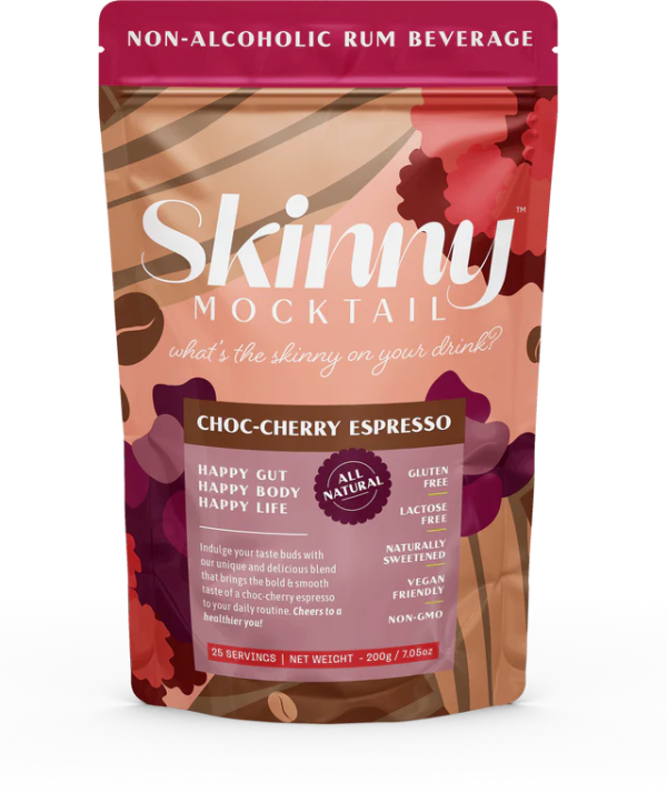 Skinny Mocktail Choc-Cherry Espresso 200g Cheap