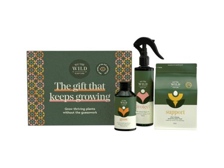 We The Wild Plant Care Organic Essential Plant Care (The Gift That Keeps Growing) Pack Online Sale