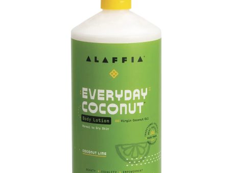 Alaffia Everyday Coconut Body Lotion Coconut Lime 950ml Sale