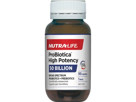 NutraLife ProBiotica High Potency (50 Billion) 50c Hot on Sale