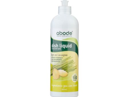 Abode Dish Liquid Ginger & Lemongrass 500ml Fashion