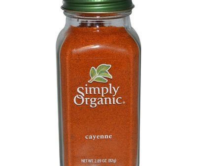 Simply Organic Cayenne Pepper 81g For Sale