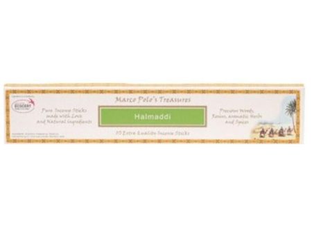 Marco Polo s Treasures Incense Sticks Halmadi - 10 Pack Sale