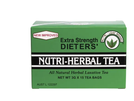 Nutri-leaf Dieters Slim Tea Extra Strength Tea Bags x15 For Sale