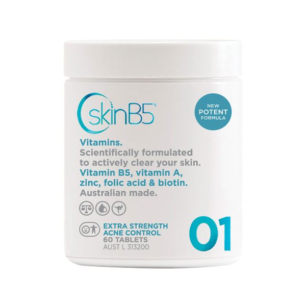 SkinB5 Extra Strength Acne Control 60 Tablets Online now