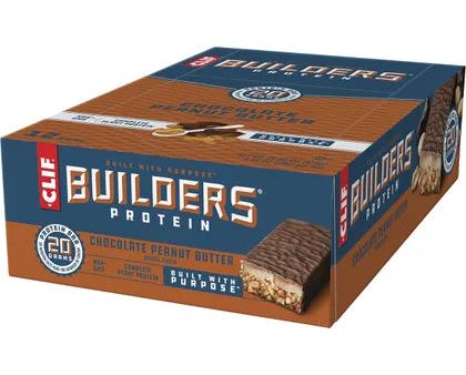 Clif Builders Bar Chocolate Peanut Butter 12x68g Hot on Sale