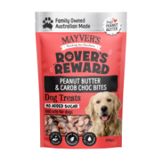 Mayver s Rover s Reward Dogs Peanut Butter Choc Carob Bite 250g x5 For Cheap