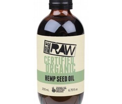 Every Bit Organic Raw Hemp Seed Oil 200ml Hot on Sale