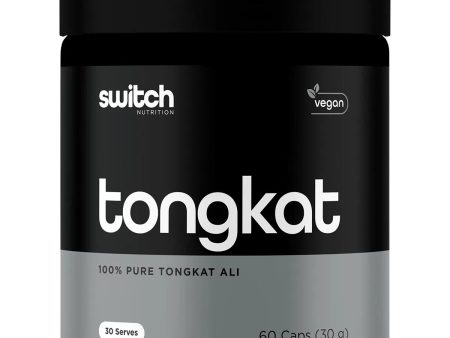 Switch Nutrition Tongkat Ali 100% Pure Tongkat Ali 60 Caps Cheap