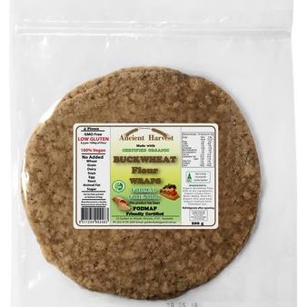 Ancient Harvest Organic Buckwheat Fodmap Wraps 200g Online