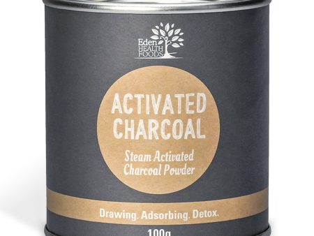 Eden HealthFoods Activated Charcoal Steam Activated Charcoal Powder 100g Online Sale