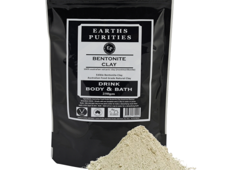 Earths Purities Bentonite Clay - Drink, Bath 200g Sale