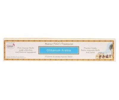 Marco Polo s Treasures Incense Sticks Olibanum Arabia - 10 Pack For Sale