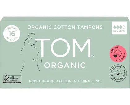 TOM Organic Tampons Regular 12x16pk Discount