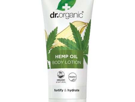 Dr Organic Body Lotion Hemp Oil 200ml For Discount