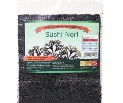 Nutritionist Choice Sushi Nori 10 Sheets 25g Cheap