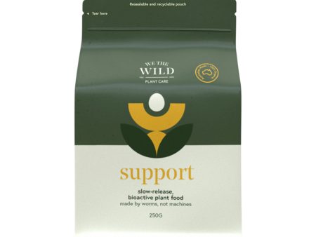 We The Wild Plant Care Organic Support (Slow-Release Bio-Active Plant Food) 250g Fashion