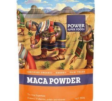 Power Super Foods Organic Maca Root Powder 250g Discount