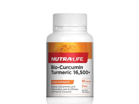 NutraLife Bio-Curcumin Turmeric 16,500+ 60c Online now