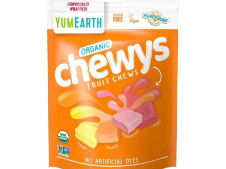 Yum Earth Organic Fruit Chews 142g x 6 For Sale