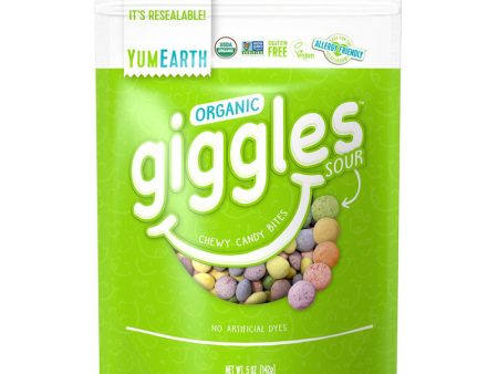 Yum Earth Organic Sour Giggles 142g x 6 Hot on Sale