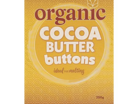 Organic Times Cacoa Butter Buttons 200g Online