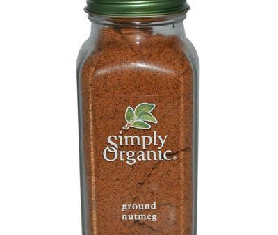 Simply Organic Nutmeg Ground 65g Hot on Sale