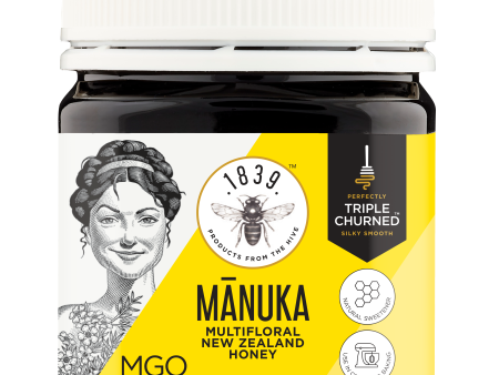 1839 Honey Multifloral Manuka MGO 40+ 250g Sale