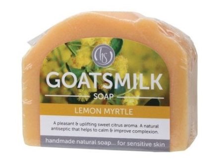 Harmony Soapworks Lemon Myrtle Goat s Milk Soap 140g x 5 packs Hot on Sale