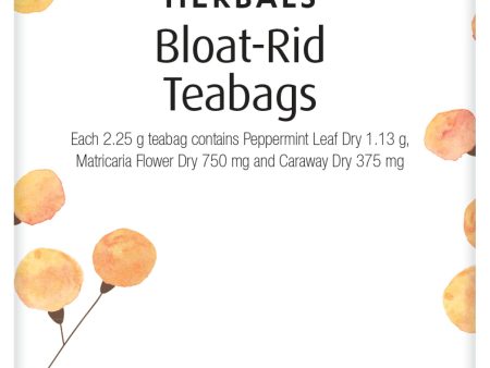 Hilde Hemmes Herbal s Bloat Rid x 30 Tea Bags Hot on Sale