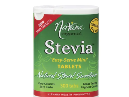 Nirvana Organics Stevia Mini Tablets x300 Discount