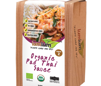 Lum Lum Organic Pad Thai Sauce 100g Supply