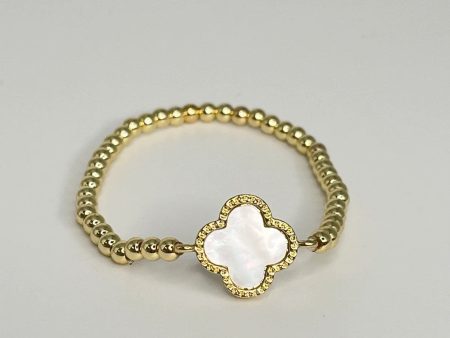 Clover Beaded Bracelet Discount