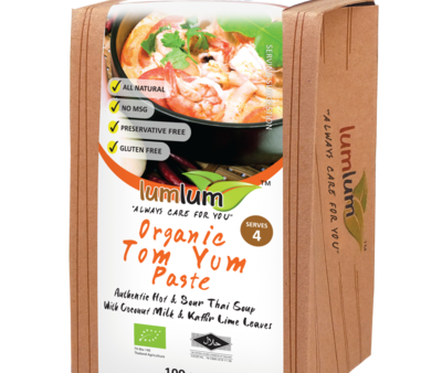 Lum Lum Organic Tom Yum Paste 100g Cheap