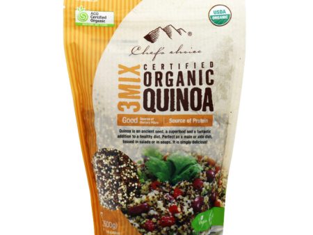 Chef s Choice Organic 3 Mix Quinoa 500g Online Sale