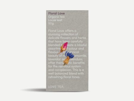 Love Tea Organic Floral Love Tea Loose Leaf 50g For Sale