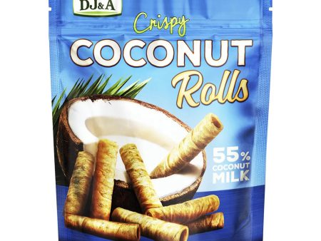 DJ&A Crispy Coconut Rolls 20x70g on Sale