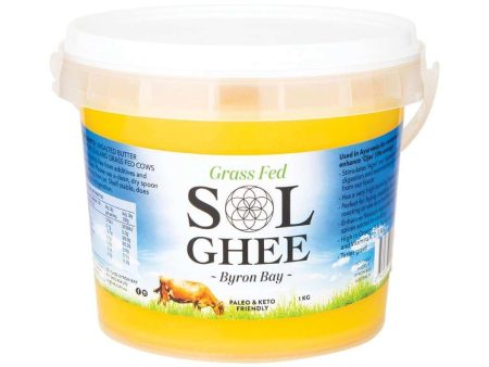 Sol Ghee Grass Fed Ghee 1kg Online