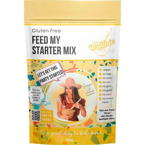 Sourdough Mumma Feed My Starter Kit Gluten Free 500g on Sale