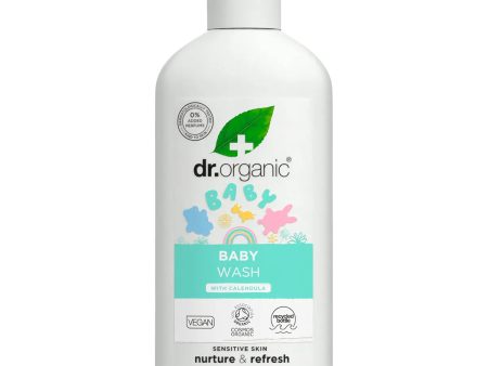 Dr Organic Baby Wash with Calendula 250ml Supply