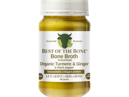 Best Of The Bone - Organic Turmeric, Ginger & Black Pepper 390g Online