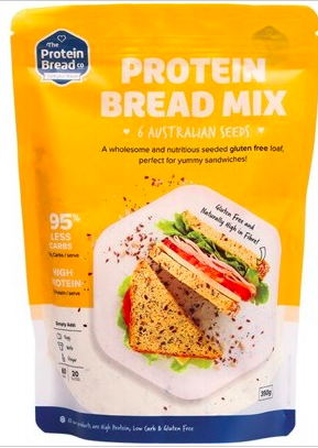 The Protein Bread Co. Protein Bread Mix 6 Australian Seeds 350g For Cheap