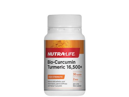 NutraLife Bio-Curcumin Turmeric 16,500+ 30c For Cheap