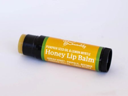 Beeautify Honey Lip Balm 5g - Pumpkin Seed & Lemon Myrtle For Cheap