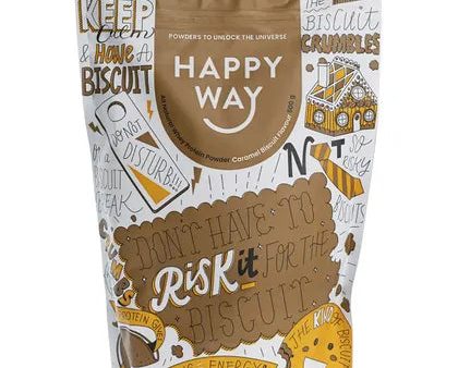 Happy Way Whey Protein Powder Caramel Biscuit 500g Online Sale