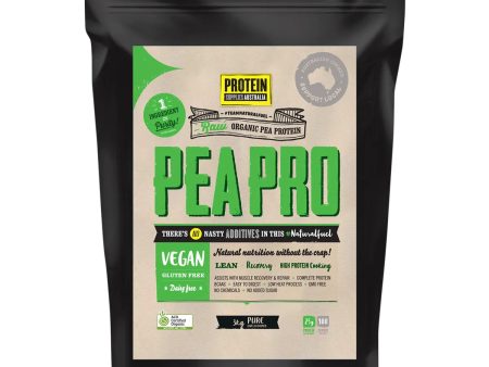 Protein Supplies Australia  Pea Pro Raw Pea Protein Pure 3kg Supply