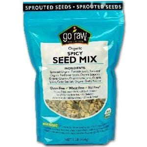 Go Raw Spicy Seed Mix, Sprouted, Organic - 1 lb. Sale