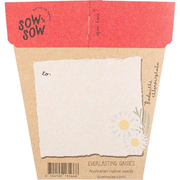 Sow  n Sow Gift of Seeds Christmas Greetings Supply