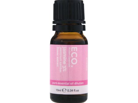 Eco Modern Essentials Essential Oil Dilution Jasmine (3%) in Grapeseed 10ml Supply